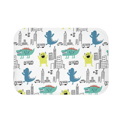 Boys Bath Mat Monsters, Boys Bathroom Decor & Accessories | Pippa + June