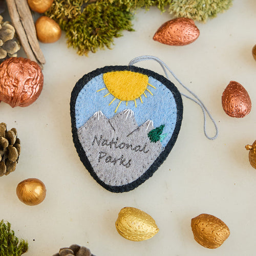 National Parks Badge Ornament