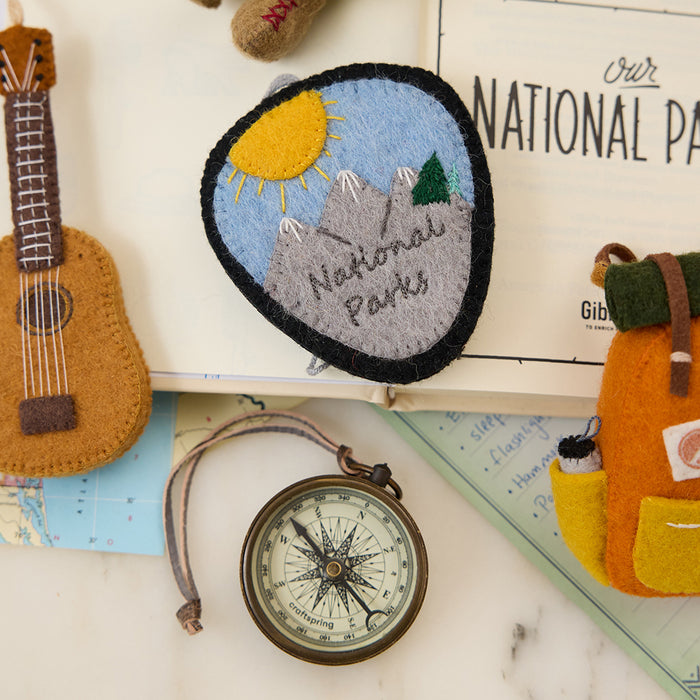 National Parks Badge Ornament