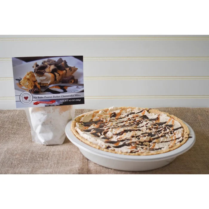 No Bake Peanut Butter Cheesecake