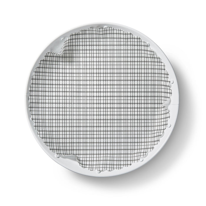Not All Black & White flat plate liners