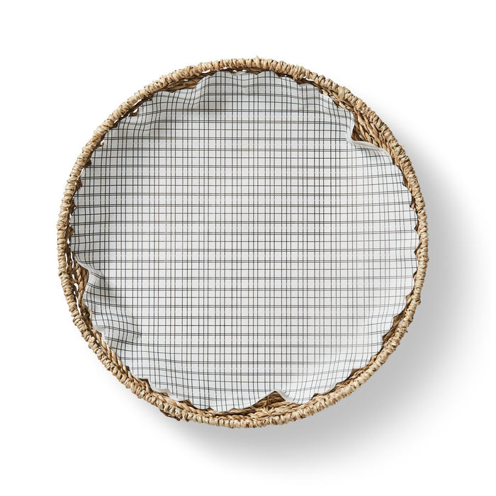 Not All Black & White flat plate liners