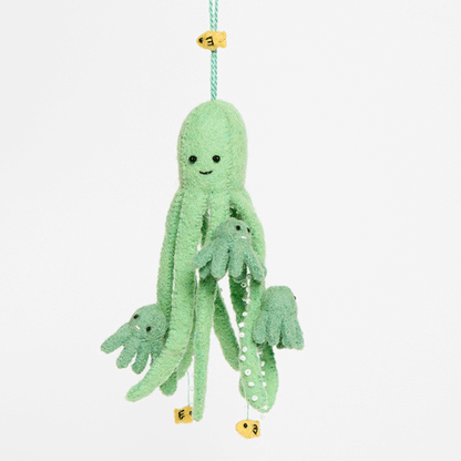 Octopus Parent & Kids Ornament