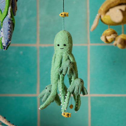 Octopus Parent & Kids Ornament