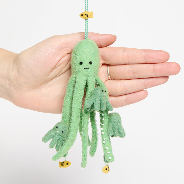 Octopus Parent & Kids Ornament