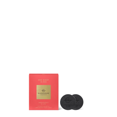 Glasshouse One Night In Rio car diffuser refill citrus melon rose home fragrance gift from Magnolias Home Decor