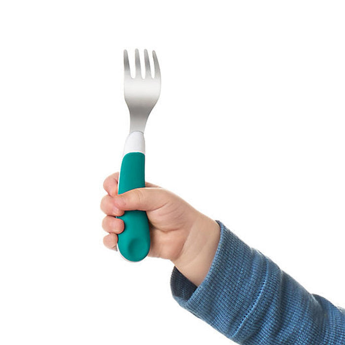 OXO Fork and Spoon Set Aqua