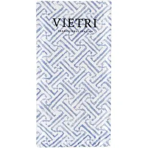 Paper Soft Napkins | Greek Key Blue