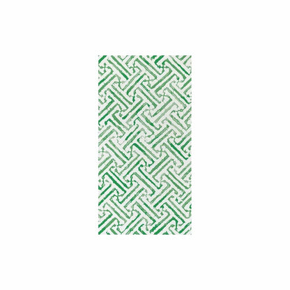 Paper Soft Napkins | Greek Key Green