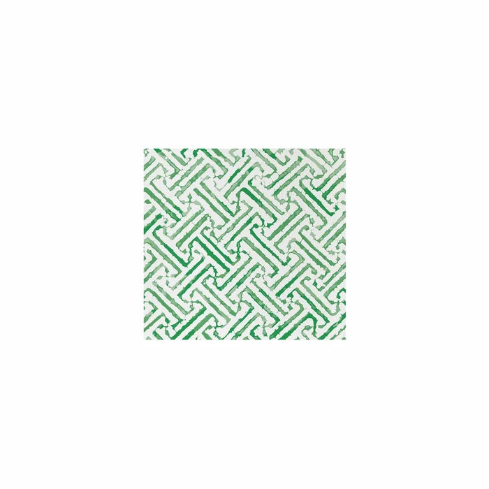 Paper Soft Napkins | Greek Key Green