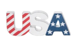 Patriotic Block Sign -2 Styles