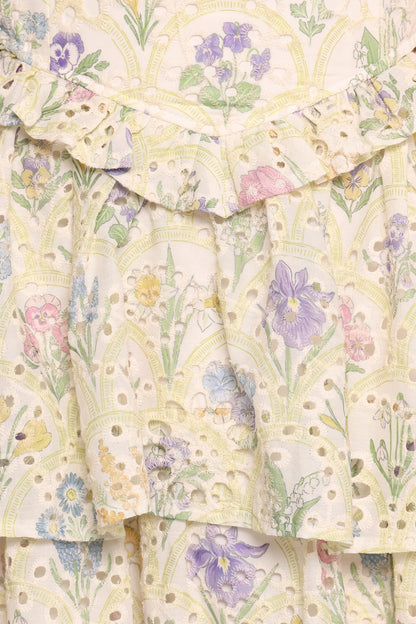 Iveta Midi Dress - Multi Floral