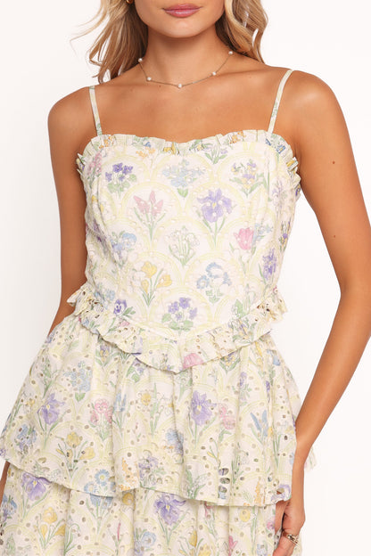 Iveta Midi Dress - Multi Floral