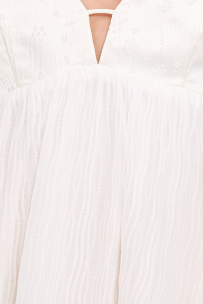 Lorna Mini Dress - Ivory