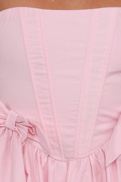 Seren Midi Dress - Pink