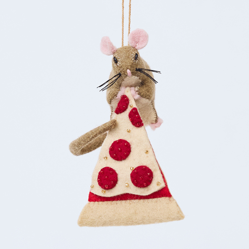 Pizza Rat Ornament