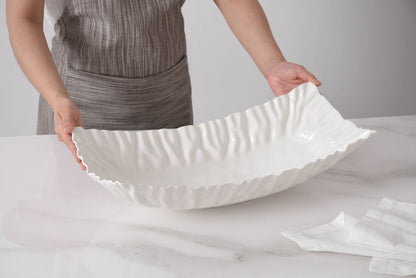Porcelain Rectangular Centerpiece