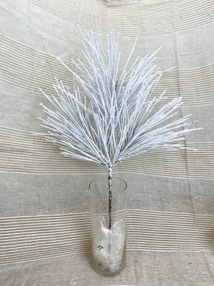 Powdered Snow Long Needle Pine Spray