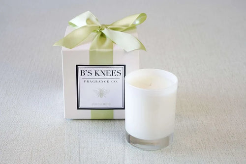 Punta Mita 1-Wick White Glass Candle