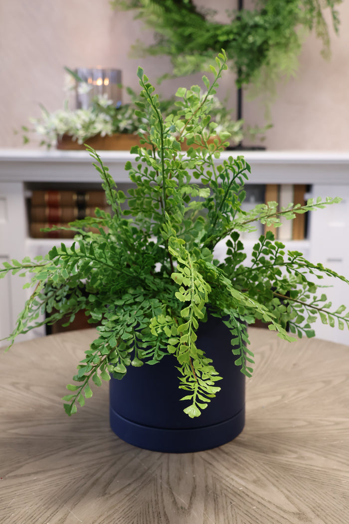 Silk green real touch magic maidenhair bush outdoor safe for transitional everyday home decor from Magnolias Home Decor