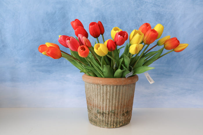 Red Spring Real Touch Tulip Bundle