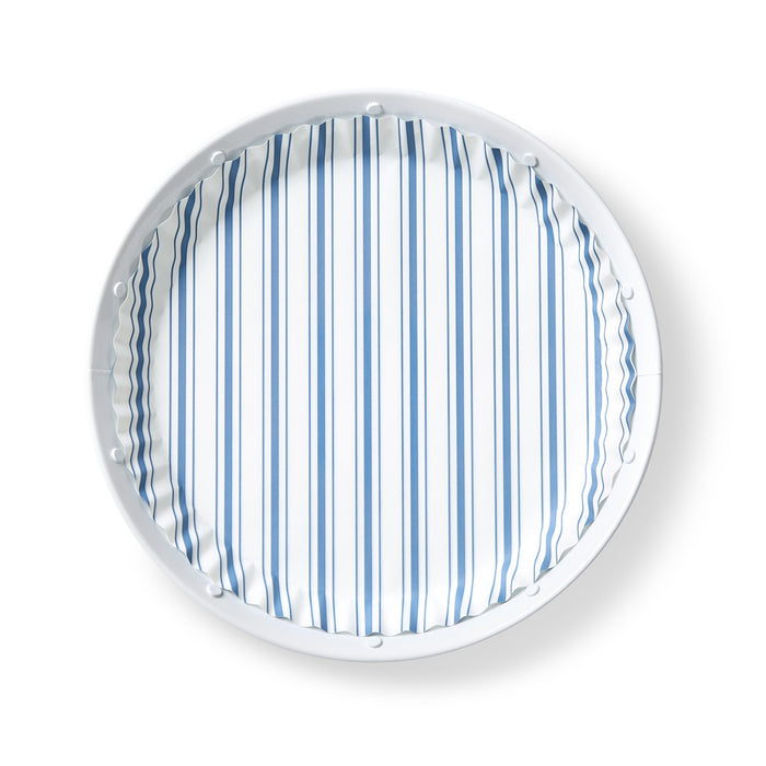 Seascape Blue preformed plate liners