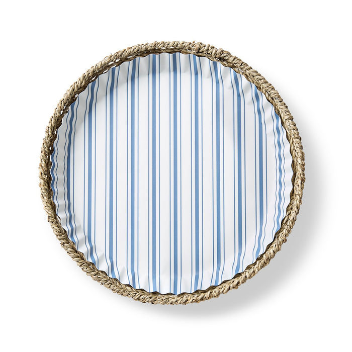 Seascape Blue preformed plate liners