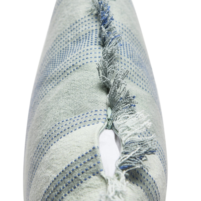 Serene Woven Cotton Pillow