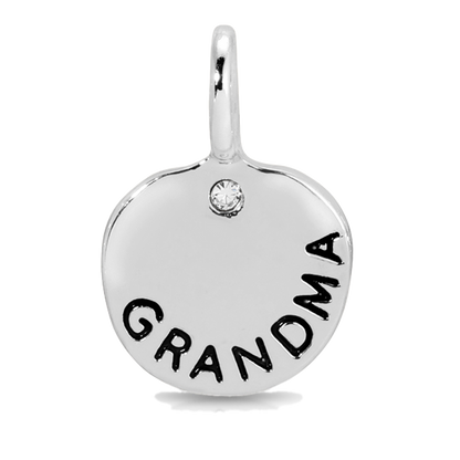 Silver Grandma Charm