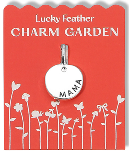 Silver Mama charm for jewelry gift from Magnolias Home Decor