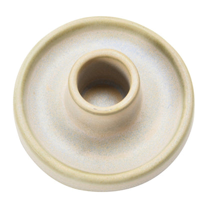 Stoneware Taper Holder Set of 2