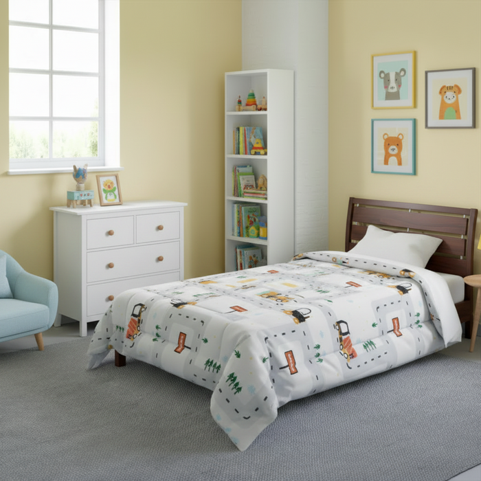Kids Comforter Set Trucks, Kids Bedding Sets, Kids Duvet Covers, Children's Bedding, Modern Kids Bedding, Nursery Bedding, Made in the USA | Pippa + June www.pippandjune.com
