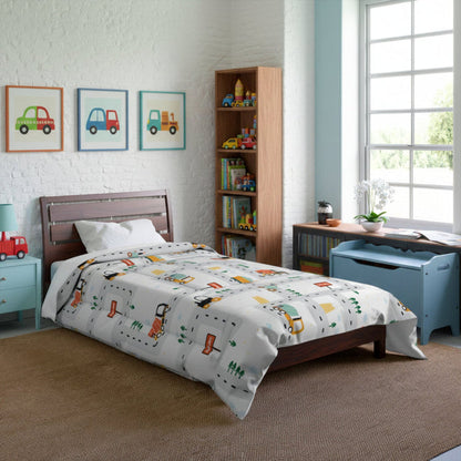 Kids Comforter Set Trucks, Kids Bedding Sets, Kids Duvet Covers, Children's Bedding, Modern Kids Bedding, Nursery Bedding, Made in the USA | Pippa + June www.pippandjune.com