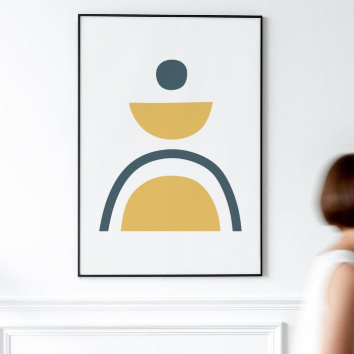 Mid Century Modern Wall Art Print Utopia, Modern Wall Art | Pippa +June