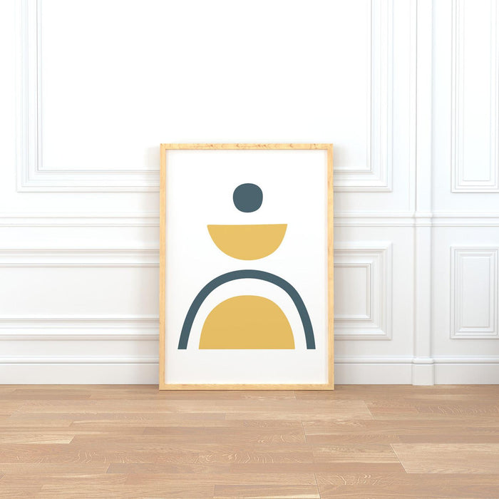 Mid Century Modern Wall Art Print Utopia, Modern Wall Art | Pippa +June