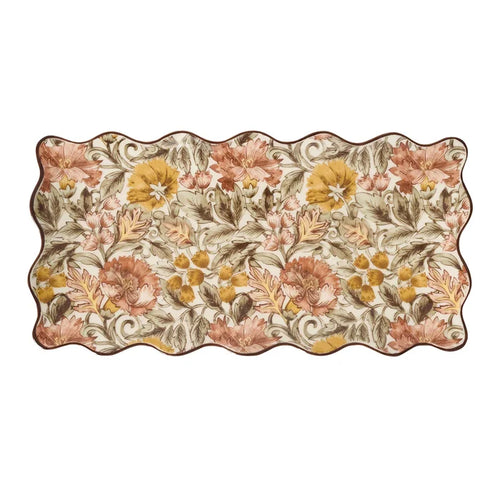Willa 14" Hostess Tray - Amber